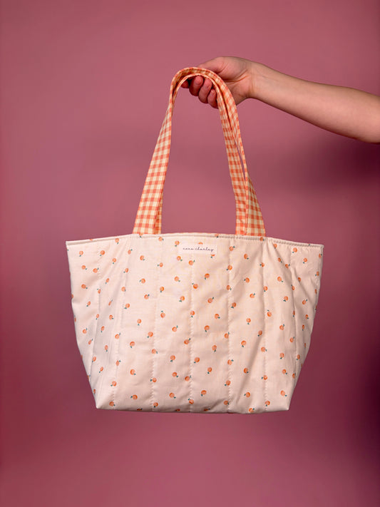 Peaches & Cream Mini Tote Bag *limited-edition*