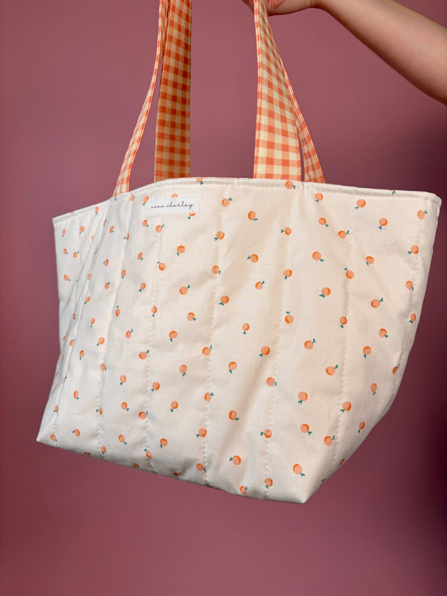 Peaches & Cream Mini Tote Bag *limited-edition*