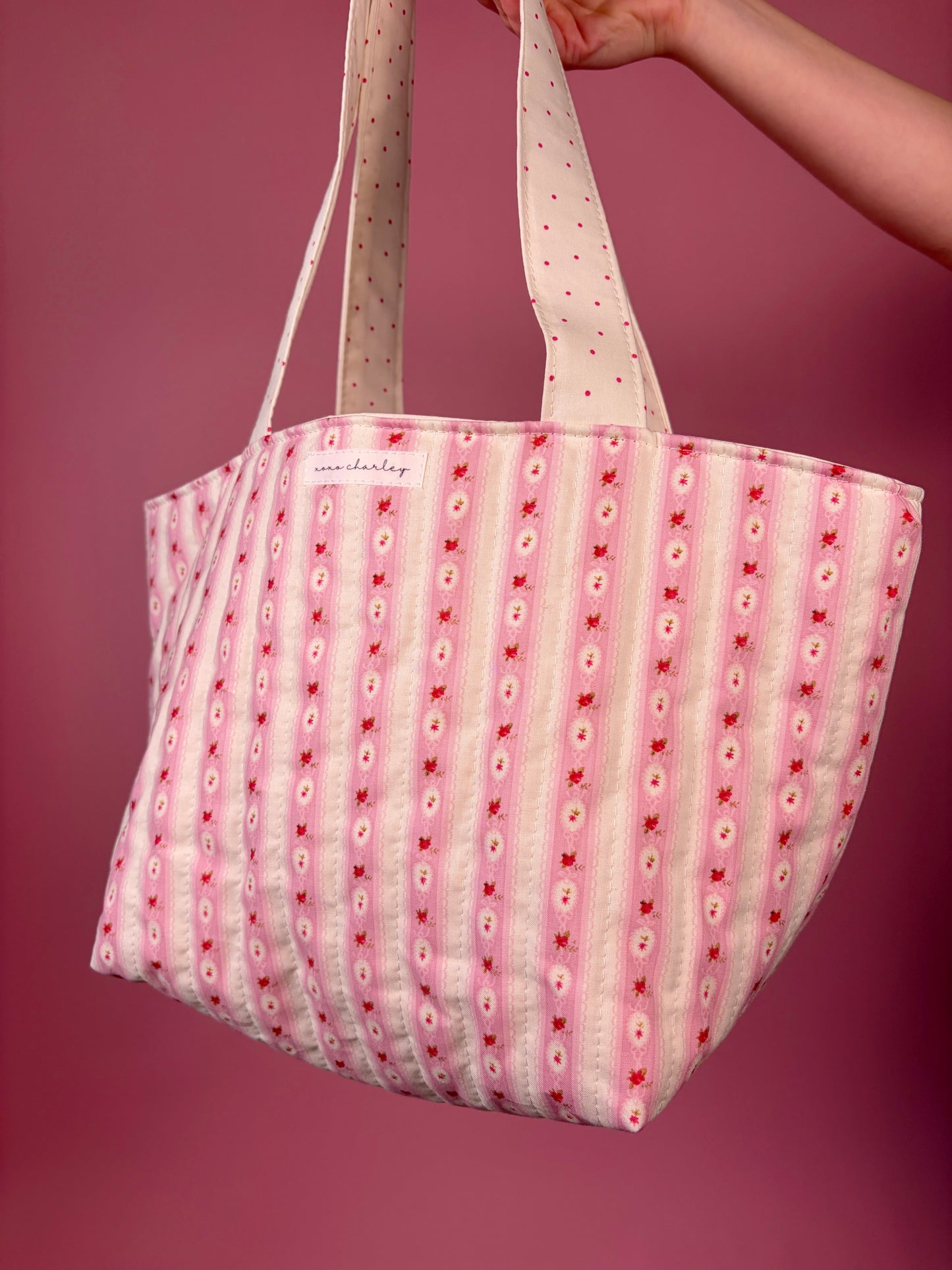 Raspberry Sorbet Mini Tote Bag *limited-edition*