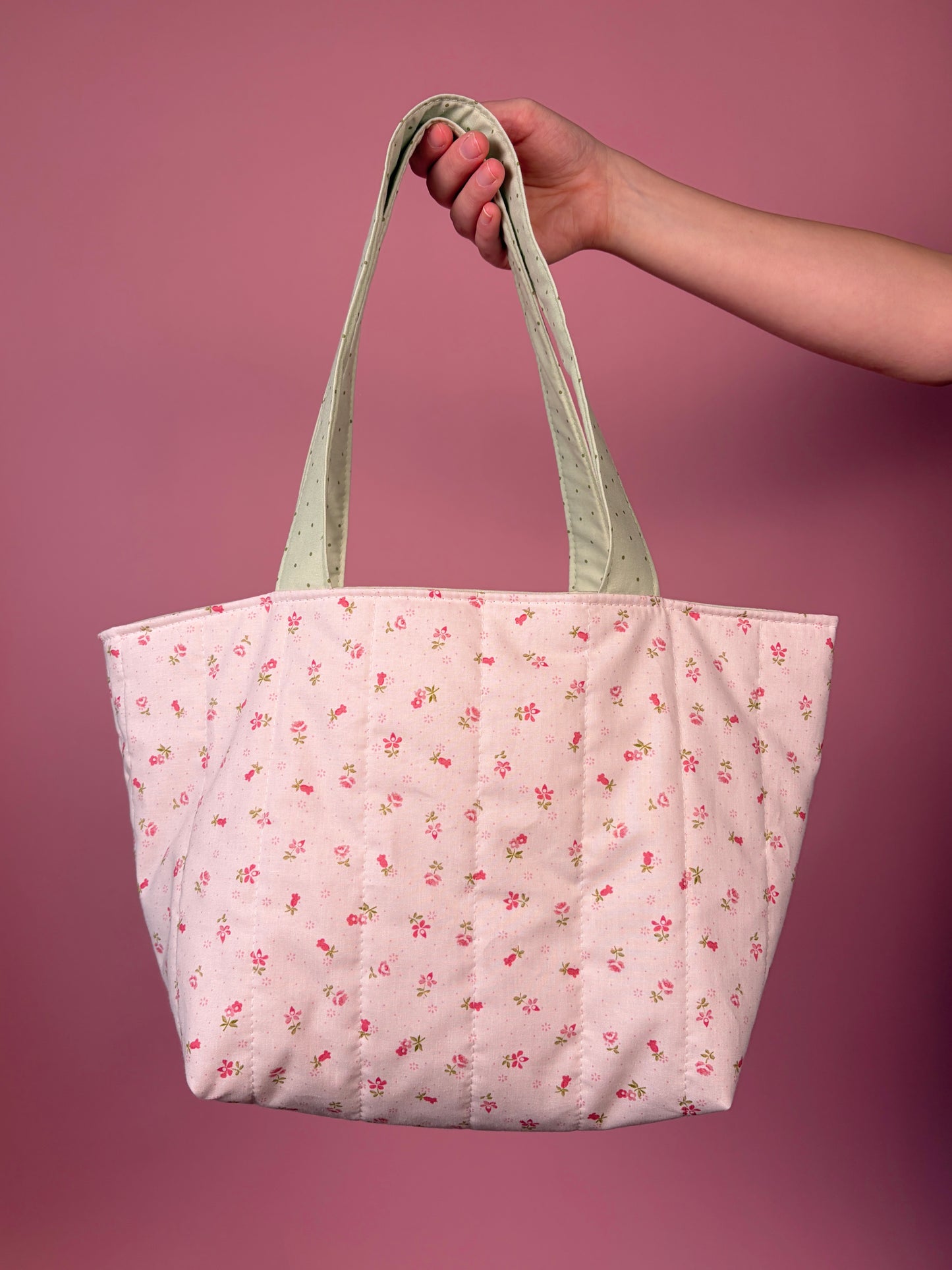 Strawberry Matcha Mini Tote Bag *limited-edition*