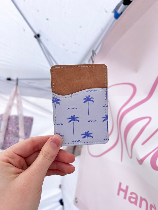 Ocean Blue Phone Wallet