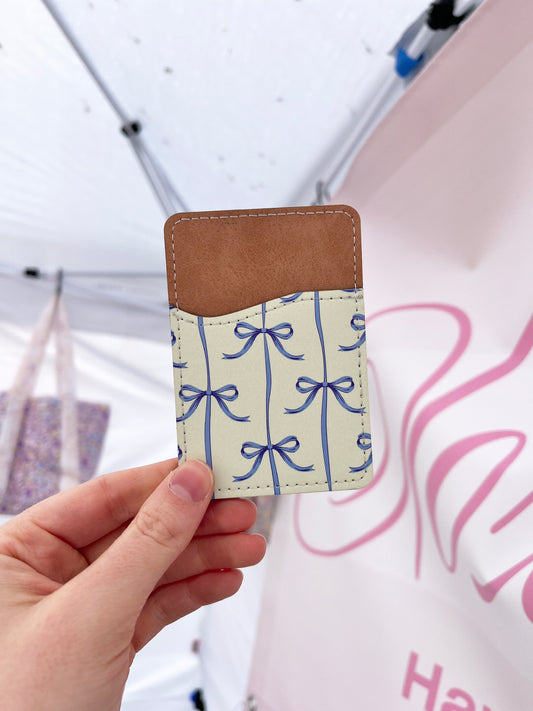 Blue Ribbon Phone Wallet