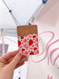 Pink Strawberries and Bows Phone Wallet #8