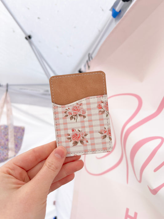 Pink Picnic Phone Wallet