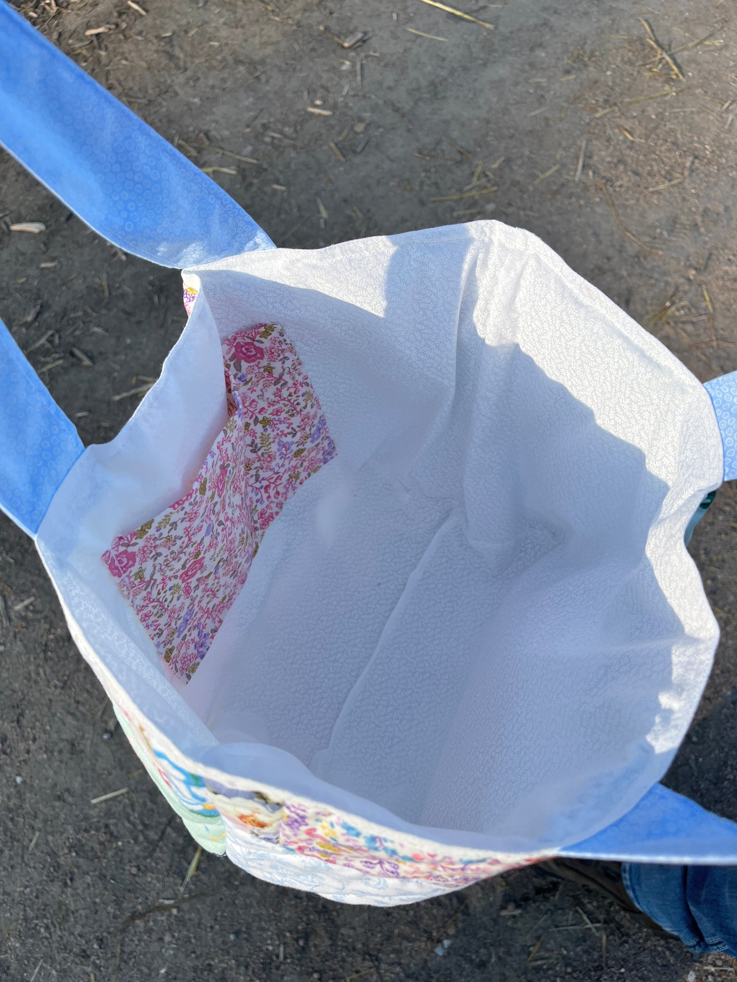 The Patchwork Scrap Mini Tote Bag