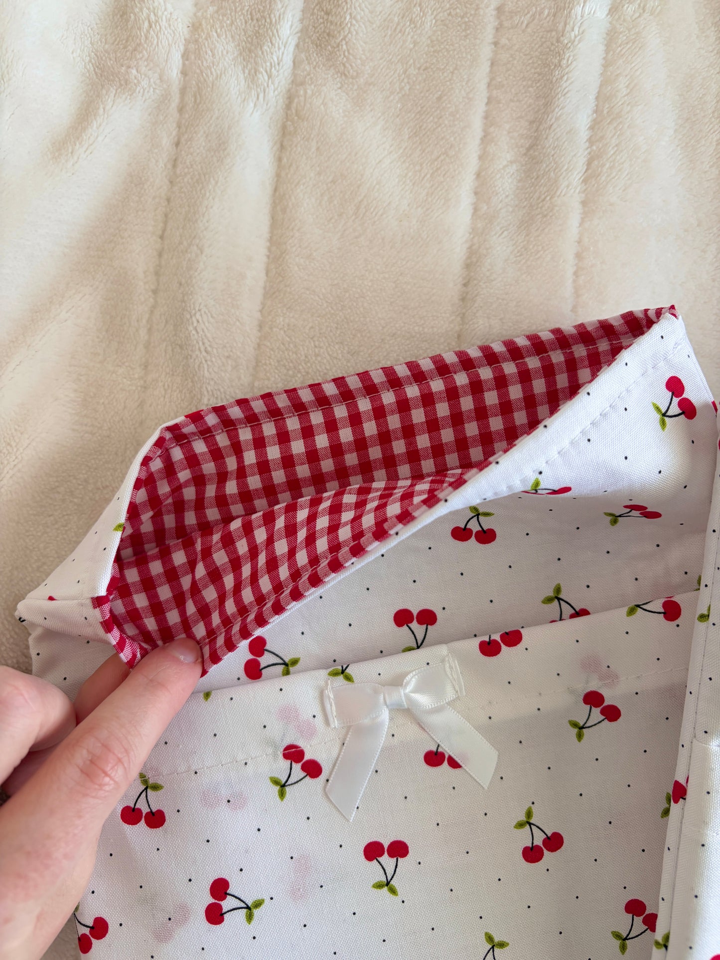 Cherry Red E-Reader/Book Sleeve