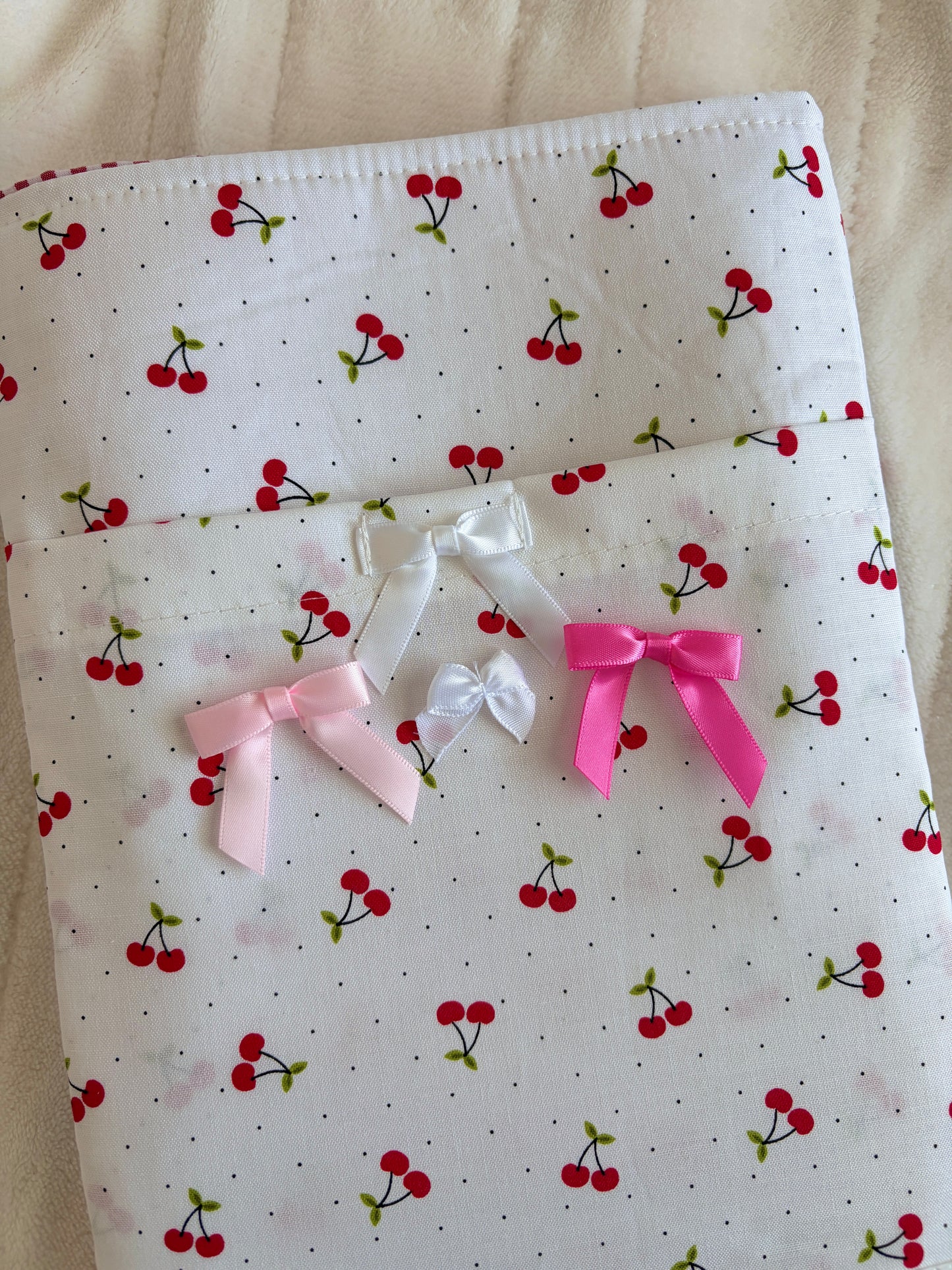 Cherry Red E-Reader/Book Sleeve