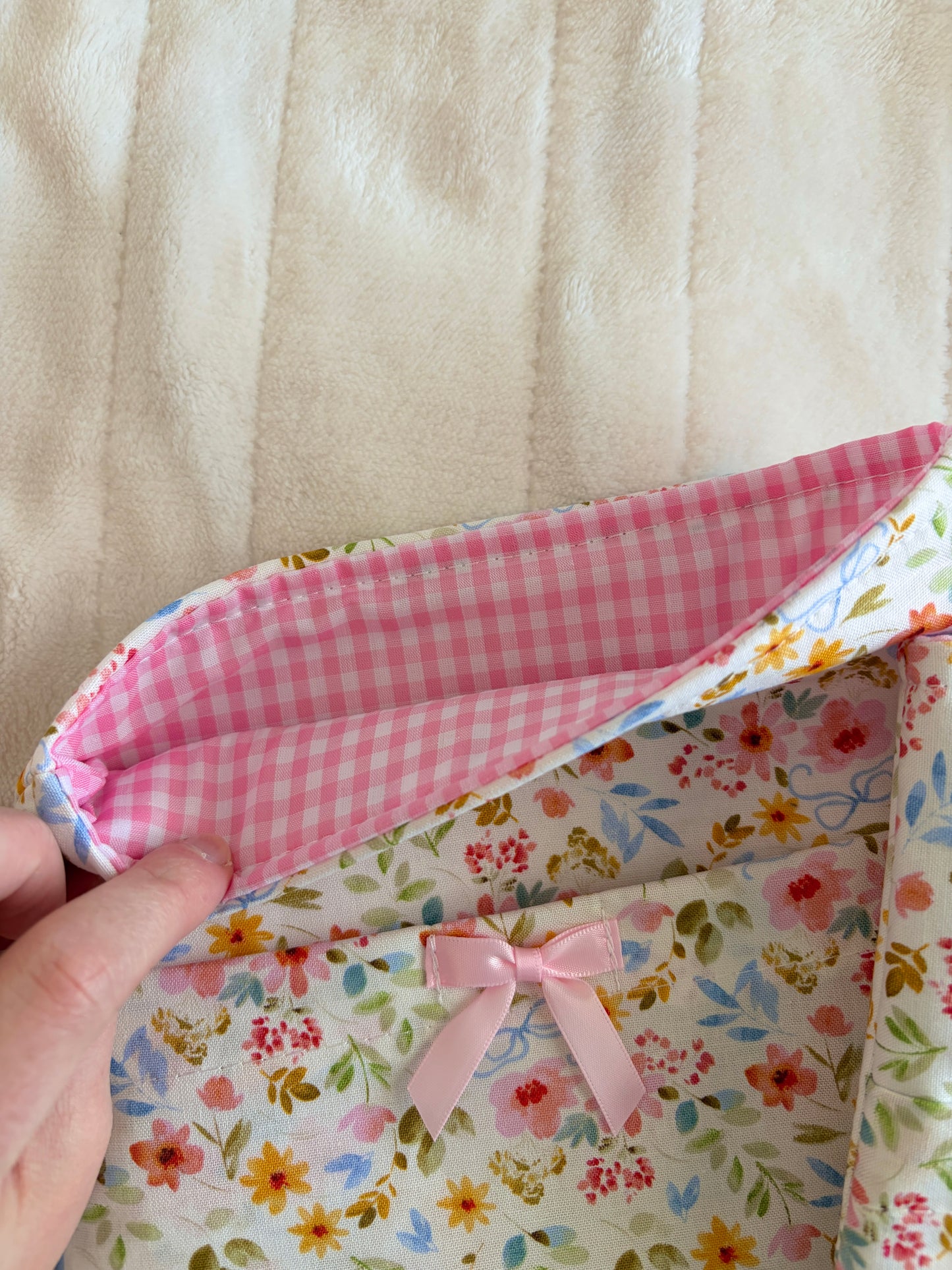 Bright Floral E-Reader/Book Sleeve
