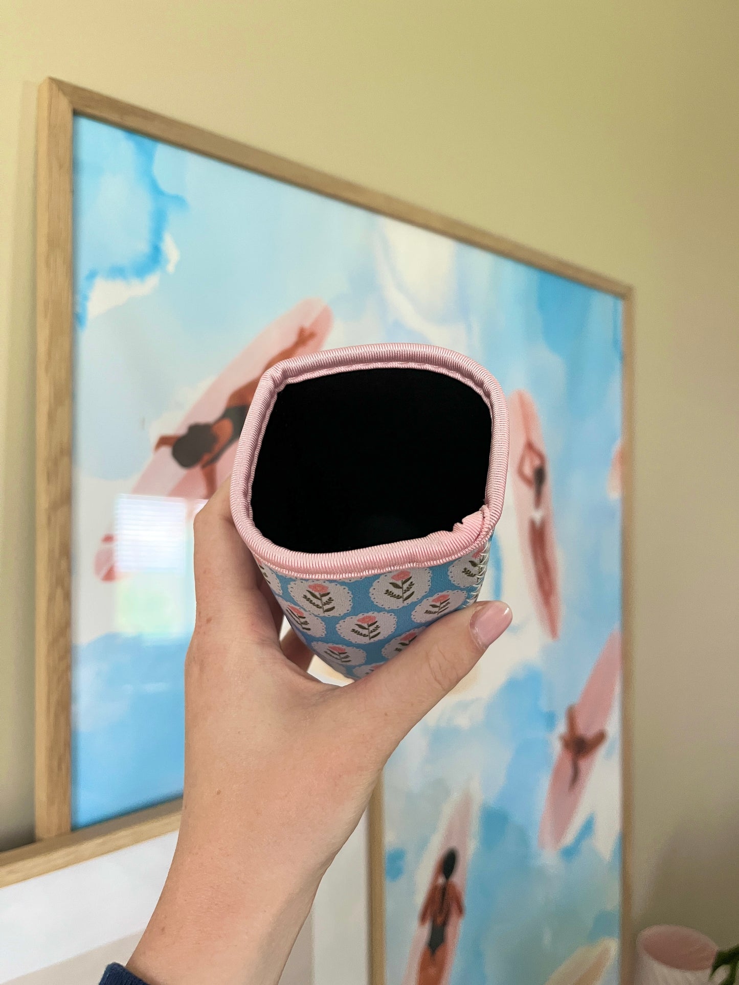 Small Summer Flower Cup Coozie
