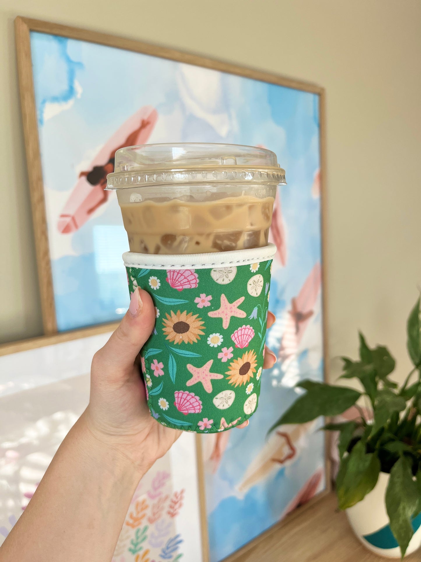 Small Beach Cup Coozie