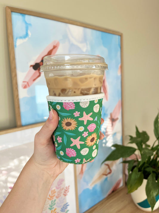 Small Beach Cup Coozie