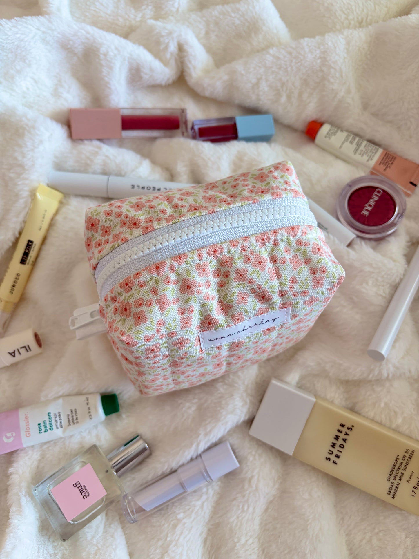 Poppy Picnic Mini Makeup Bag *limited-edition*