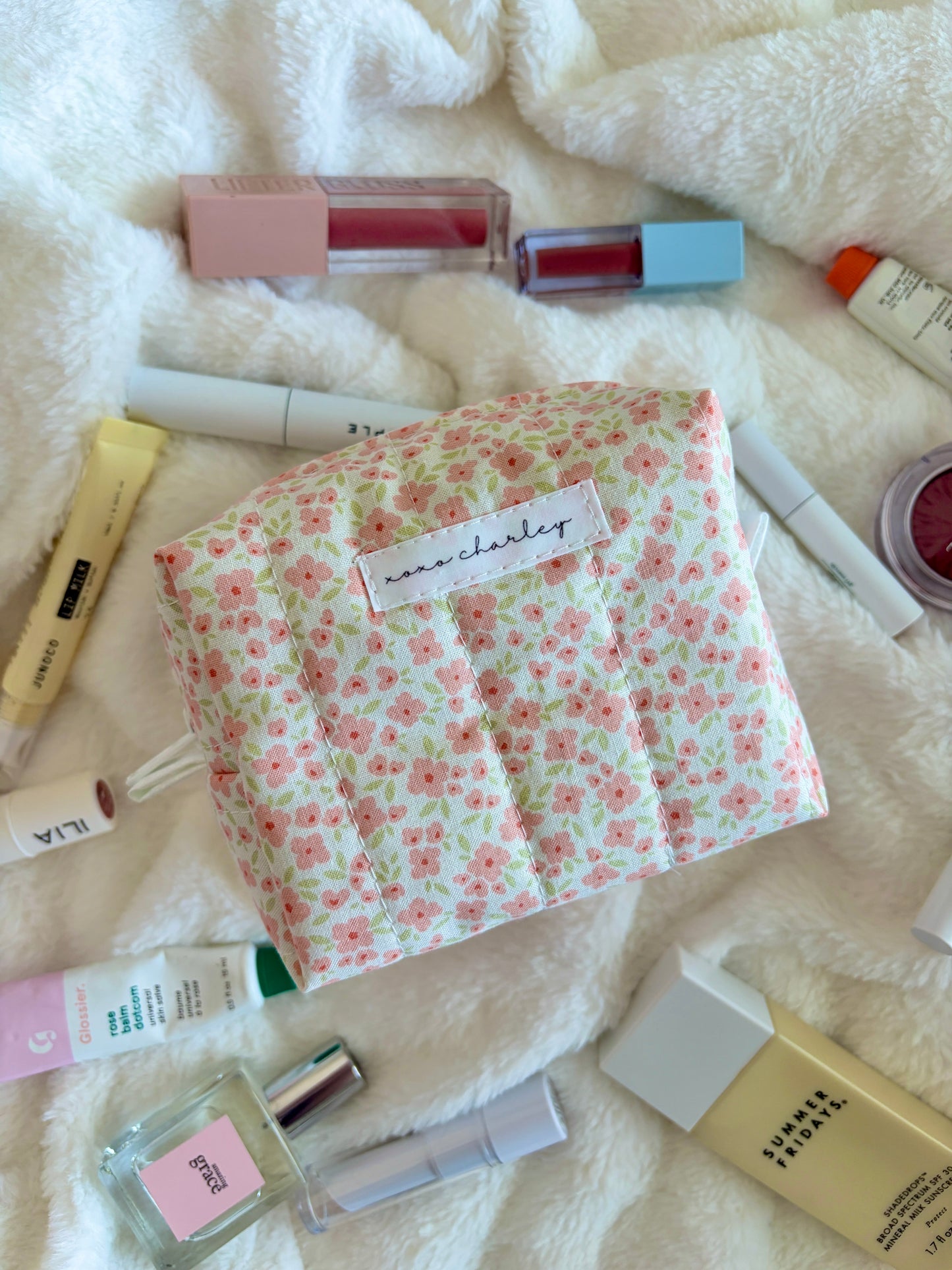 Poppy Picnic Mini Makeup Bag *limited-edition*