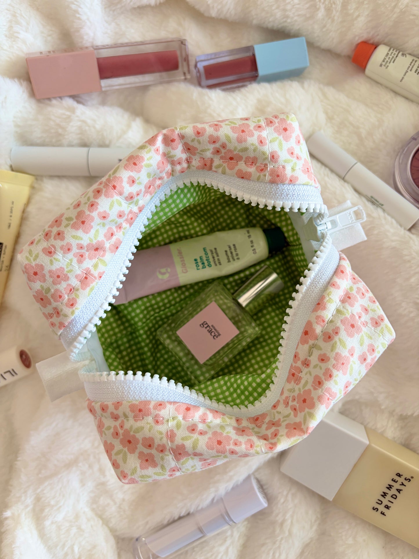 Poppy Picnic Mini Makeup Bag *limited-edition*
