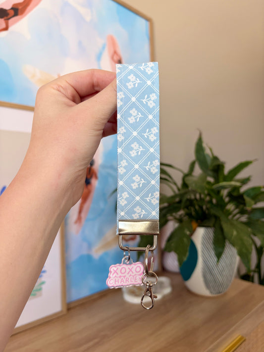 Foget-Me-Not Keychain Wristlet *limited-edition*