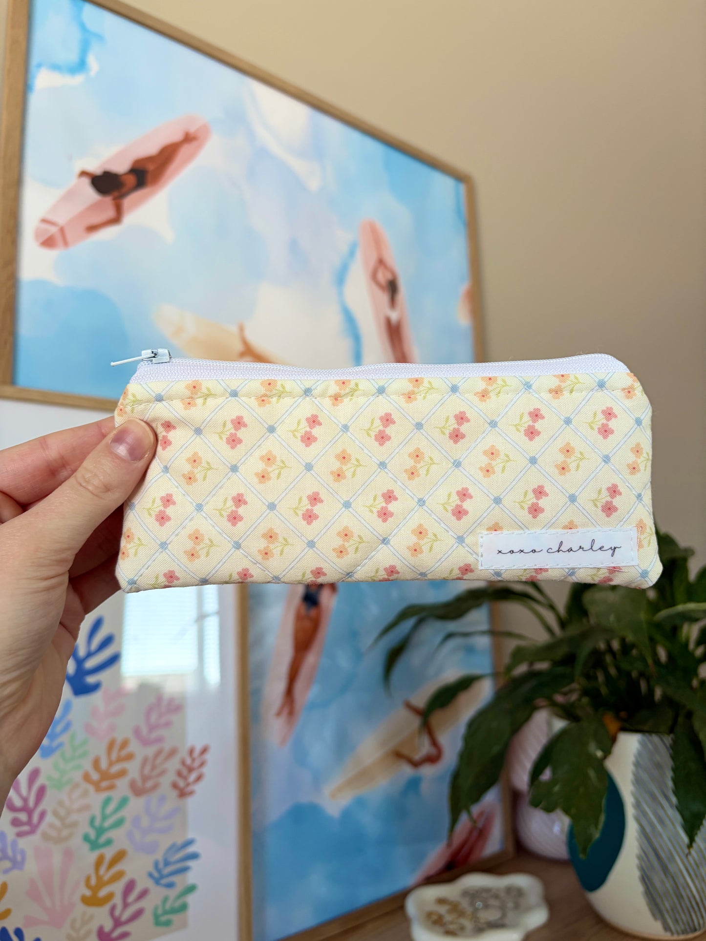 Sunlit Garden Pencil & Glasses Case *limited-edition*