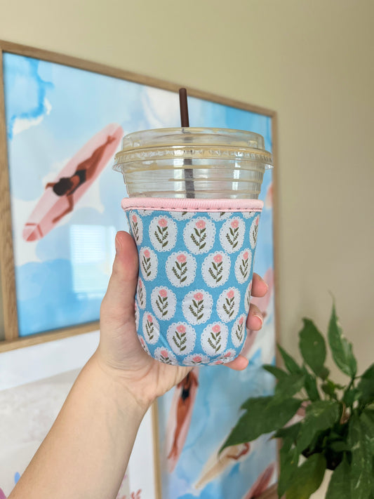Small Summer Flower Cup Coozie