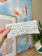 The Purple Floral Pencil & Glasses Case
