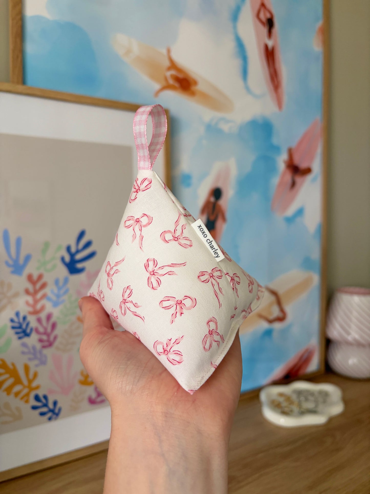 Pink Mini Bows Pattern Weight
