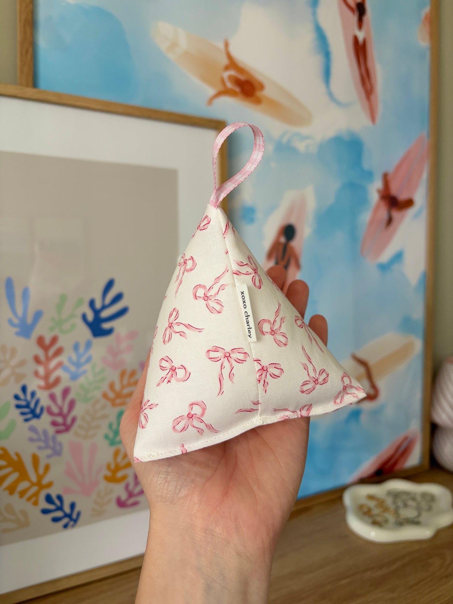 Pink Mini Bows Pattern Weight