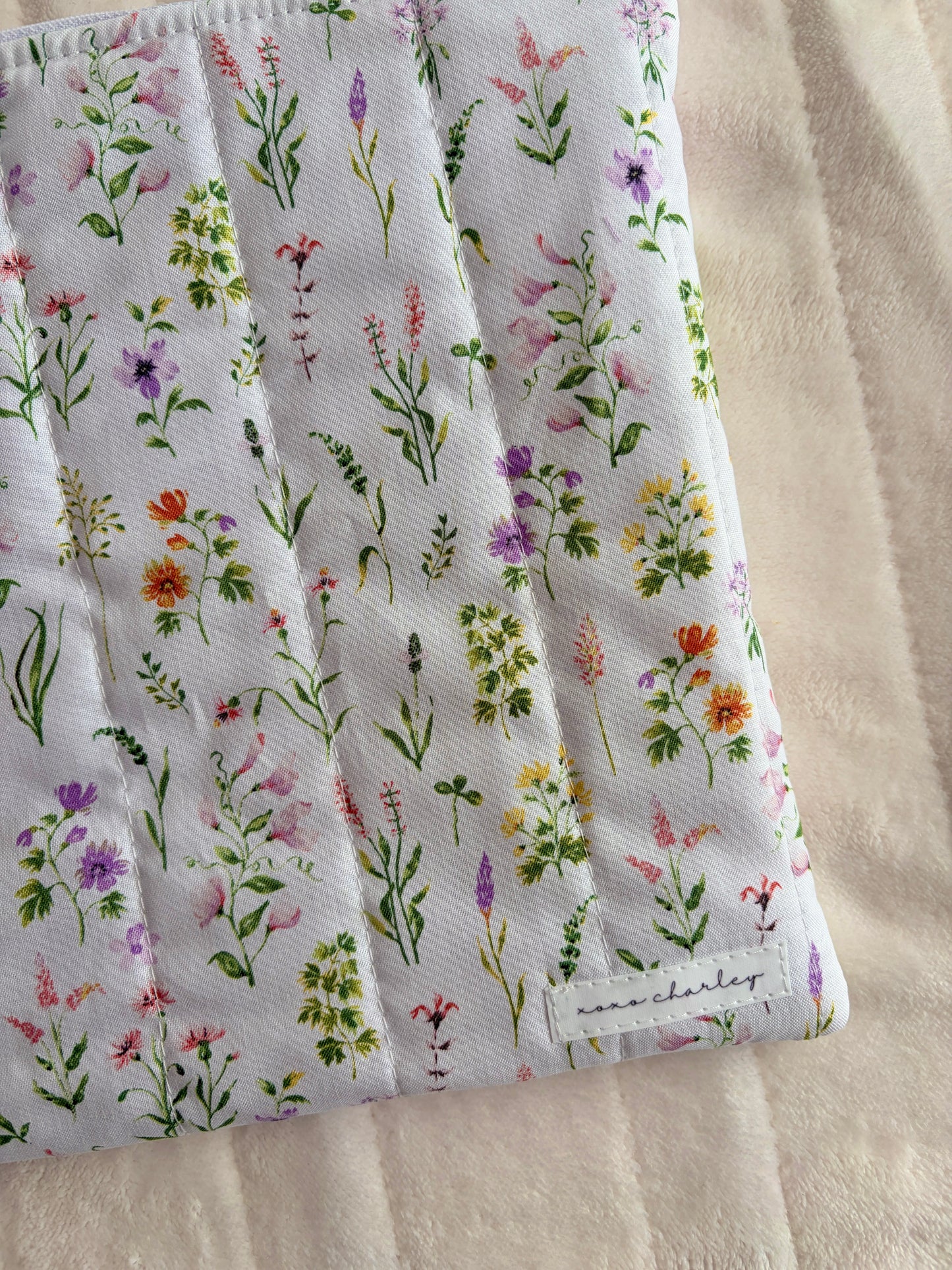 Purple Wildflower Laptop & Tablet Sleeve
