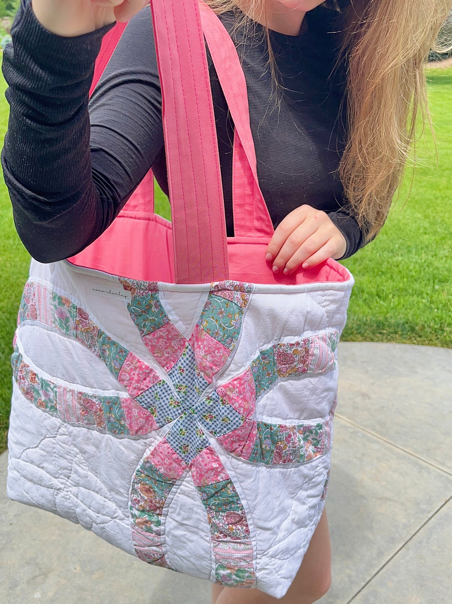 The Watermelon Quilted Weekender Tote Bag #1