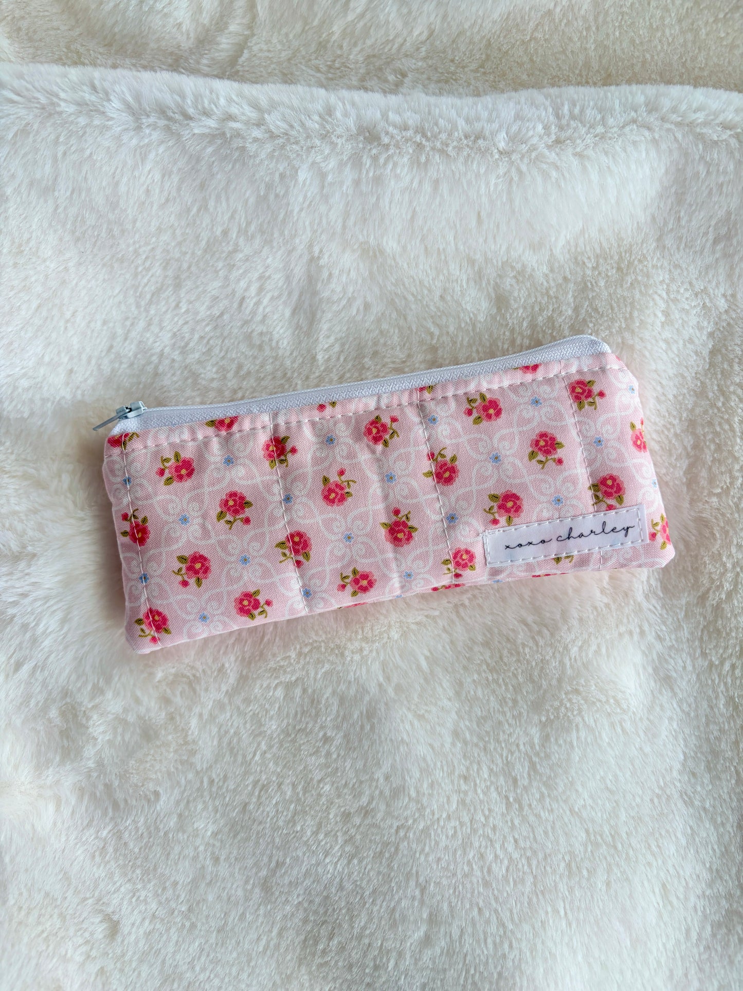 May Pencil & Glasses Case with Cream Liner *limited-edition*