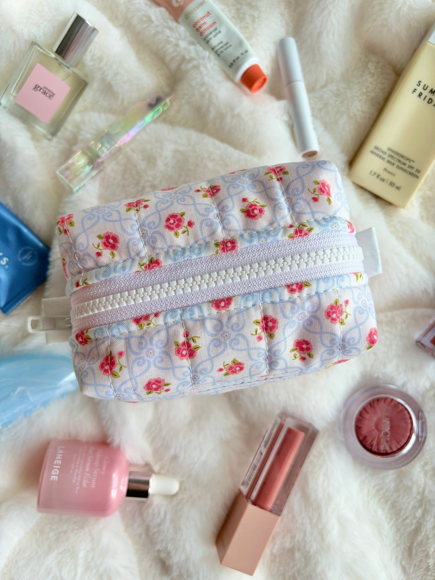 Marie Pink Mini Makeup Bag *limited-edition*