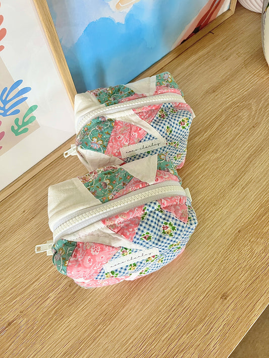The Quilted Mini Makeup Bags