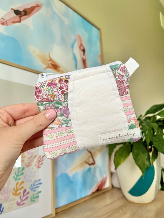 The Watermelon Quilted Keychain Wallet #3