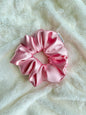 Pink Large Satin Scrunchie