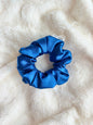 Royal Blue Regular Satin Scrunchie