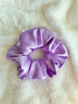 Lavender Large Satin Scrunchie
