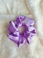 Lavender Regular Satin Scrunchie