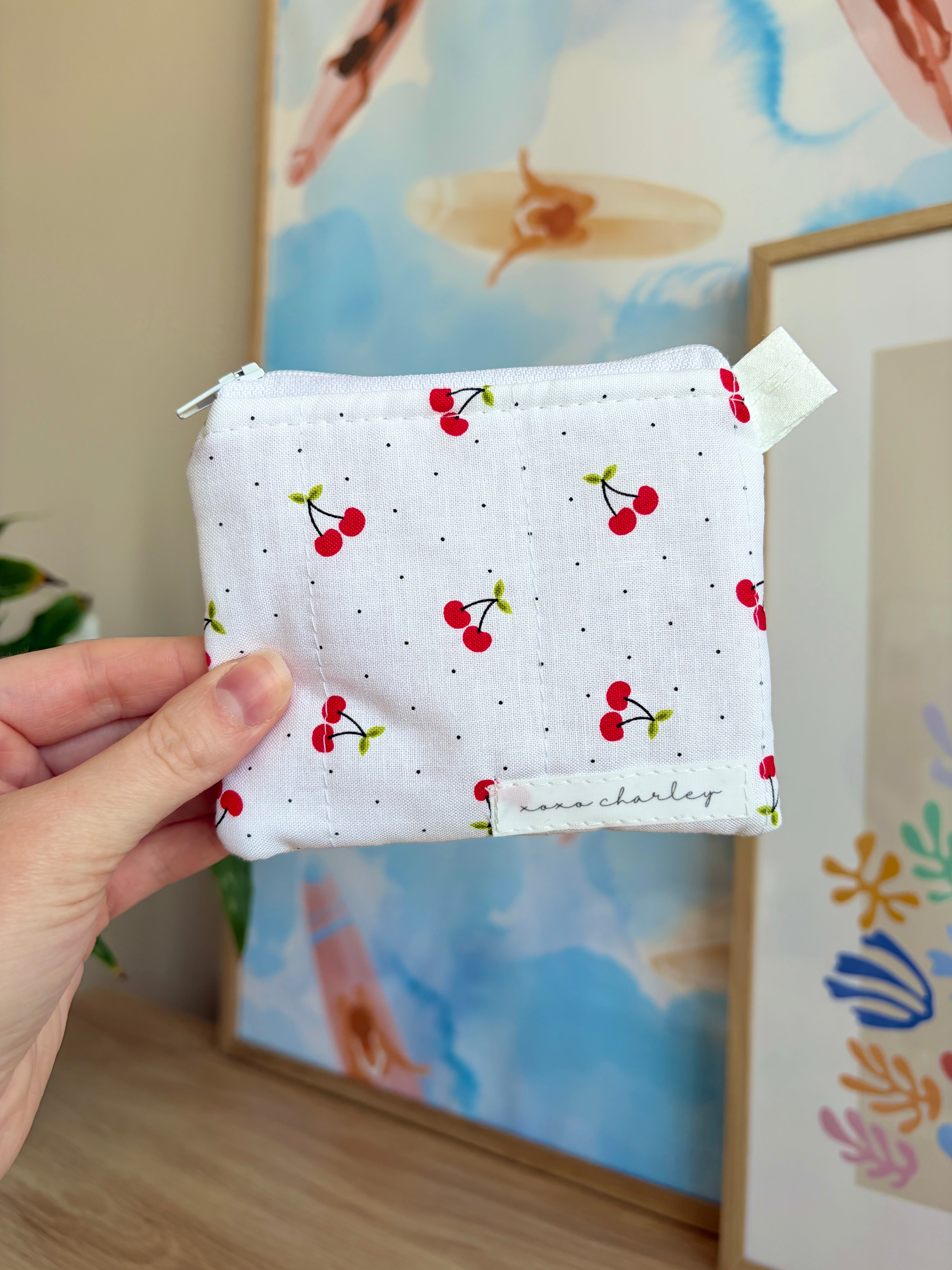 Cherry Red Keychain Wallet – Xoxo Charley
