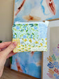 Green Patchwork Keychain Wallet