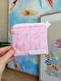 Pink Hawaiian Keychain Wallet