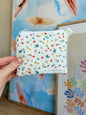 Mini Colorful Flower Keychain Wallet