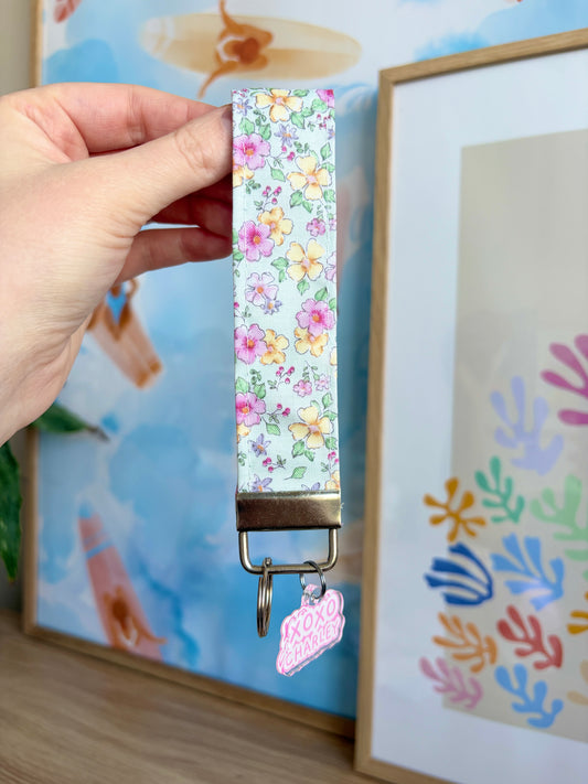 Primrose Keychain Wristlet