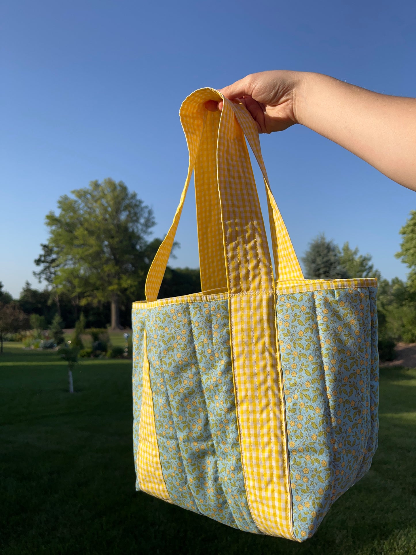 The Daisy Blue Mini Tote Bag *Limited-Edition*