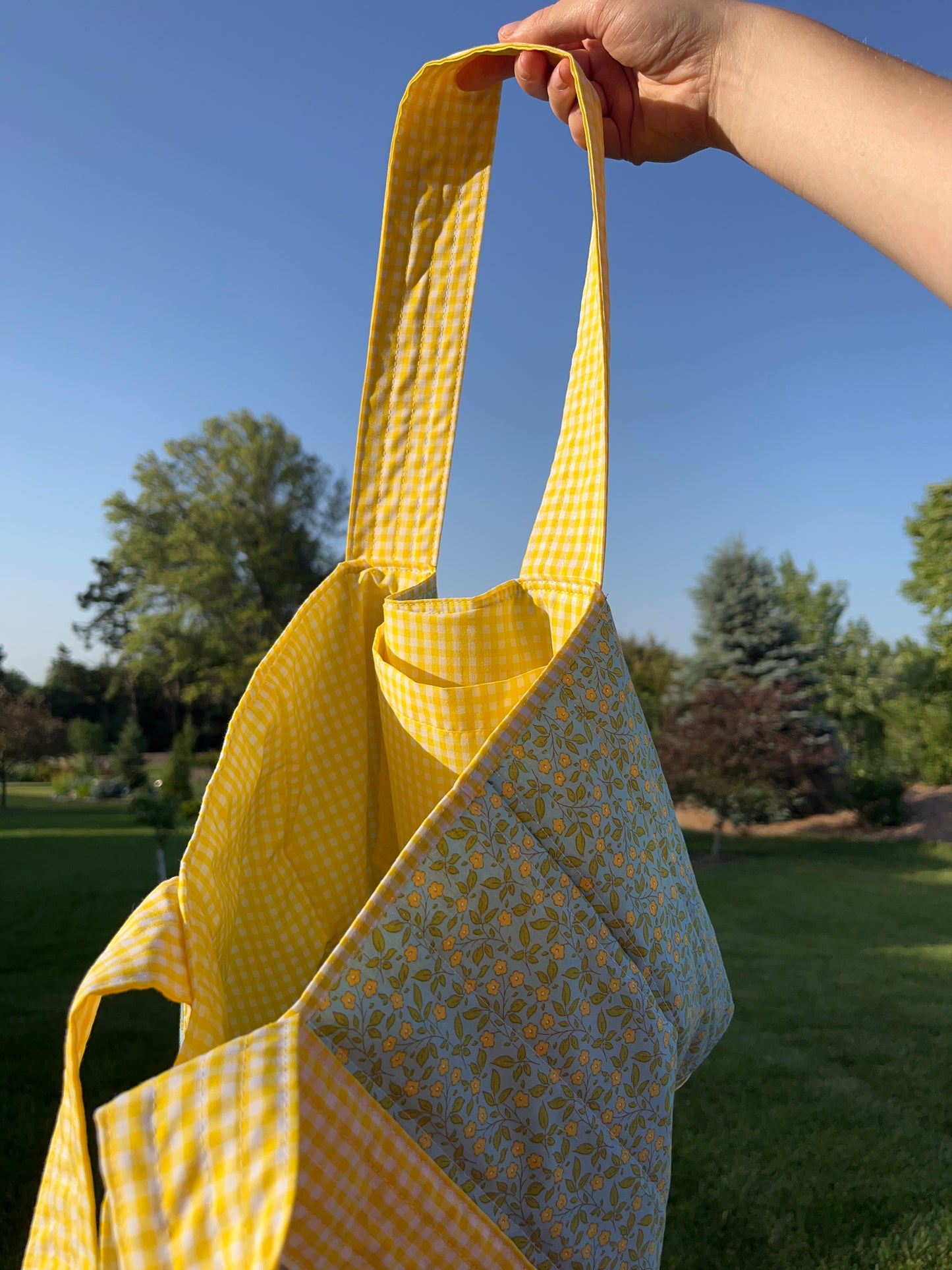 The Daisy Blue Mini Tote Bag *Limited-Edition*