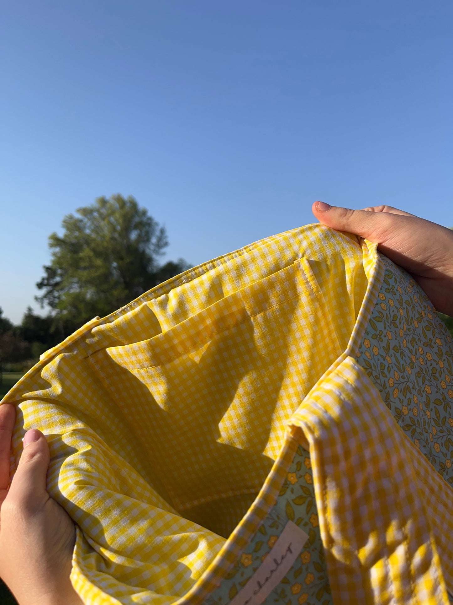 The Daisy Blue Mini Tote Bag *Limited-Edition*