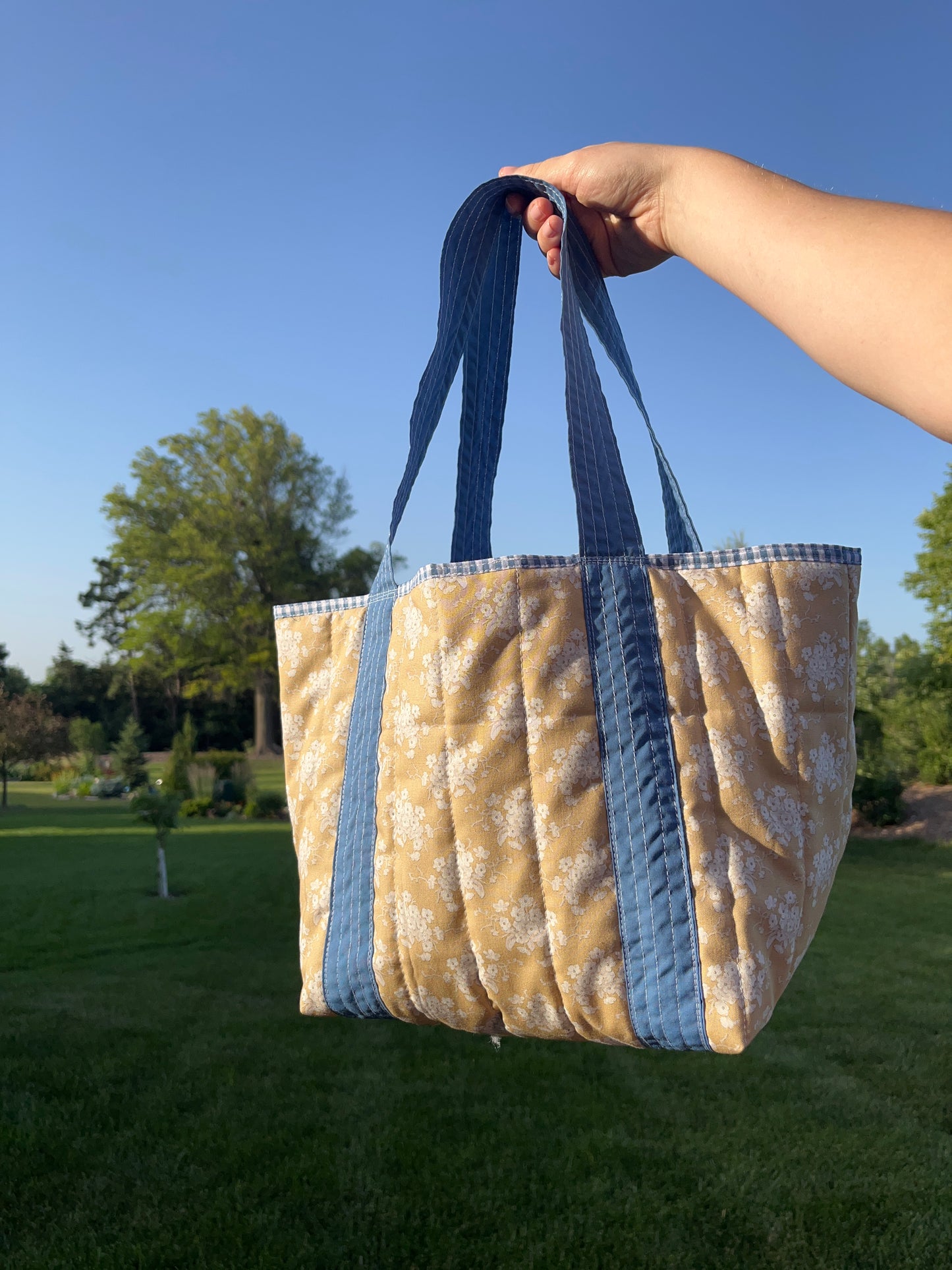 The Costal Blue Mini Tote Bag *Limited-Edition*