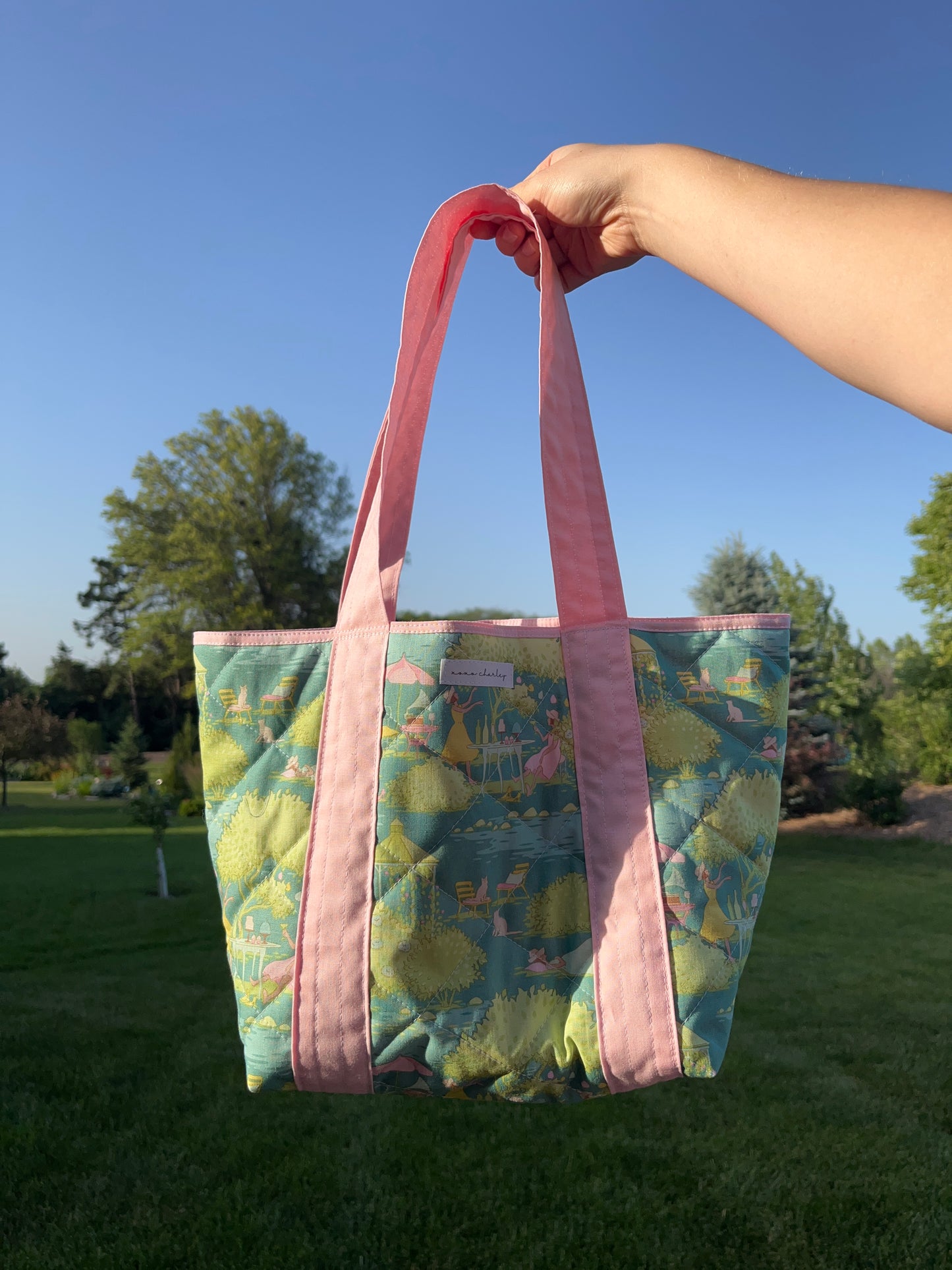 The Spring Brunch Mini Tote Bag *Limited-Edition*