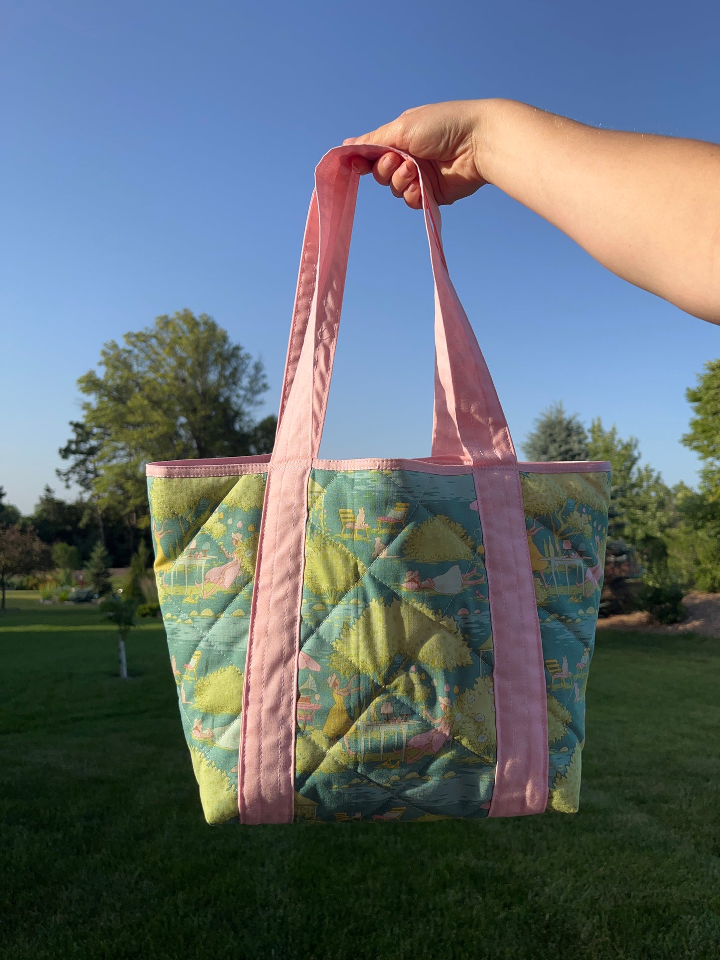 The Spring Brunch Mini Tote Bag *Limited-Edition*