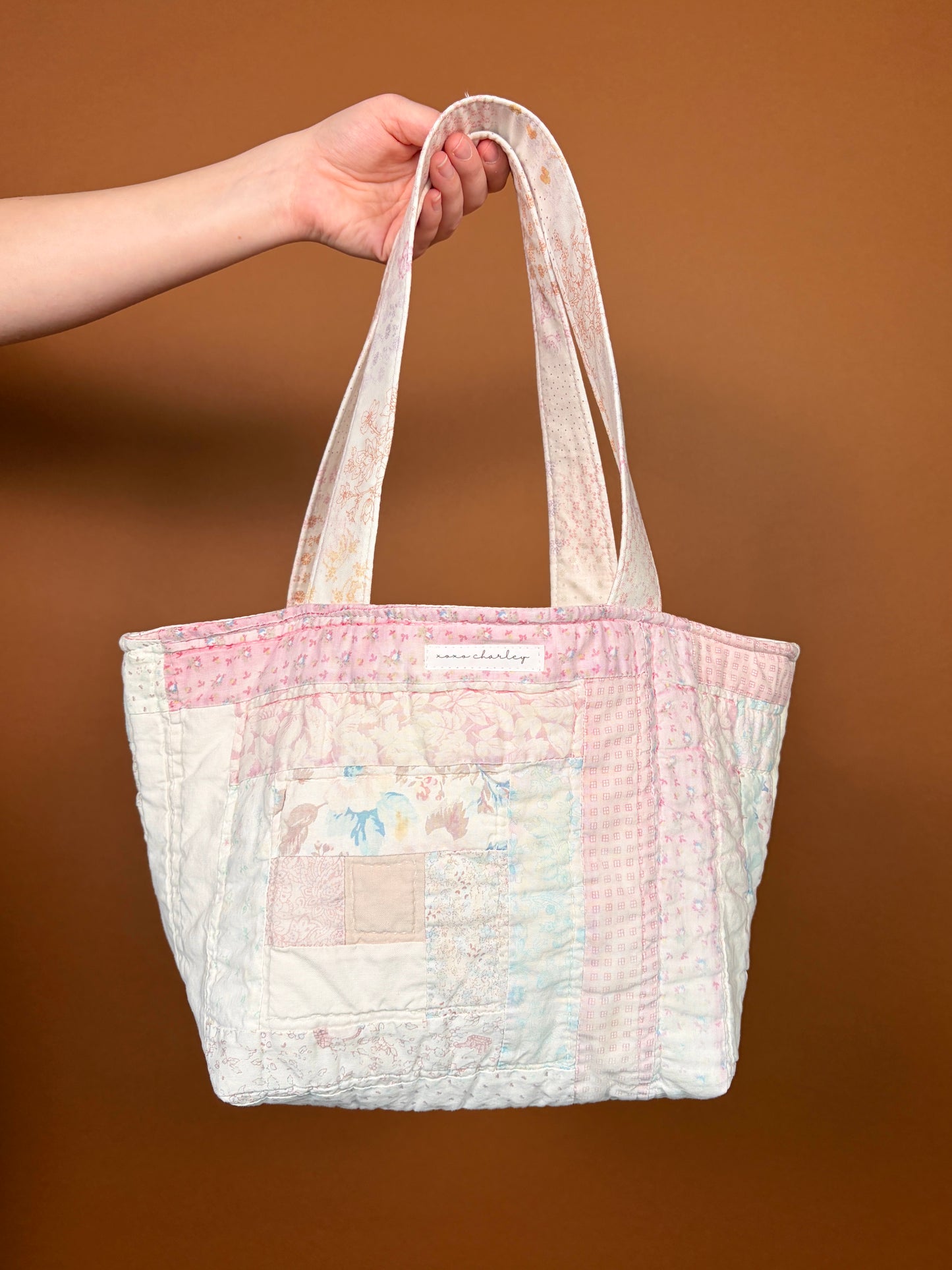 Julia Patchwork Mini Tote Bag #2 *limited-edition*