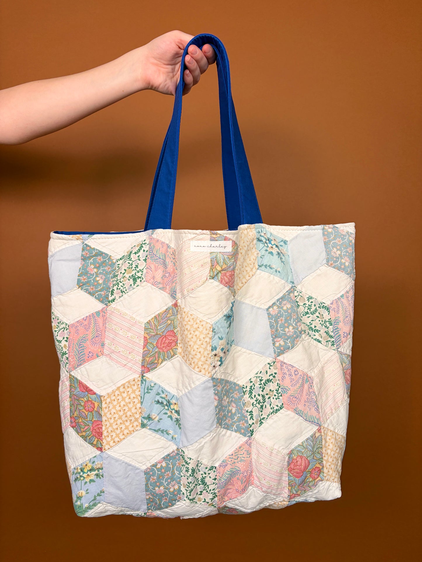 Juliette Royal Blue Weekender Tote Bag *limited-edition*