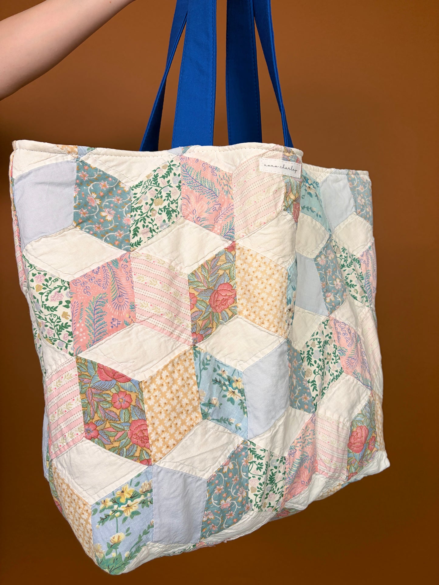 Juliette Royal Blue Weekender Tote Bag *limited-edition*