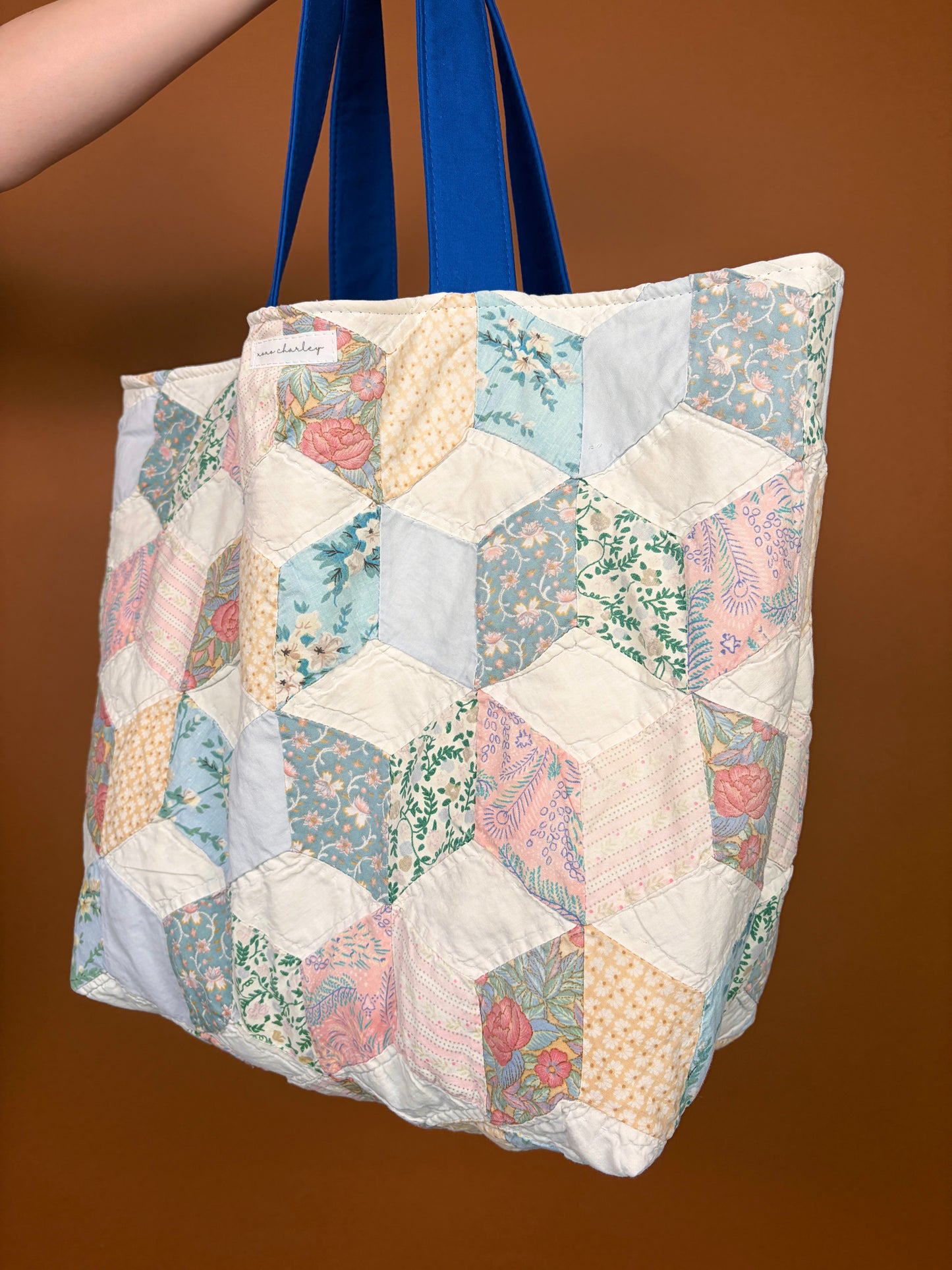 Juliette Royal Blue Weekender Tote Bag *limited-edition*
