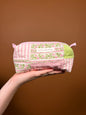 Jade Pink Gingham Small Colorblock Bag #2 *limited-edition*